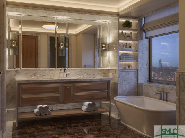 The Ritz-Carlton Residences Savannah Interior Rendering